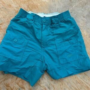 AFTCO Teal Cargo Shorts for Men sold FB
